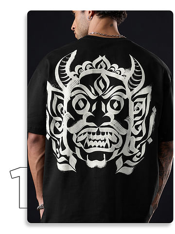 Oversized T-Shirt: Asura Bomma undefined Online
