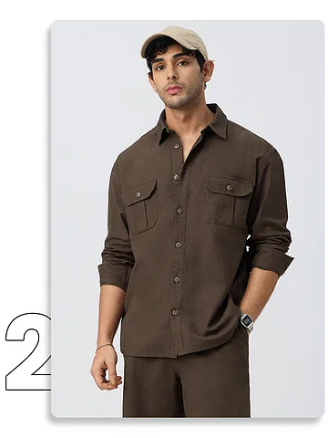 Cotton Linen Utility: Mocha undefined Online