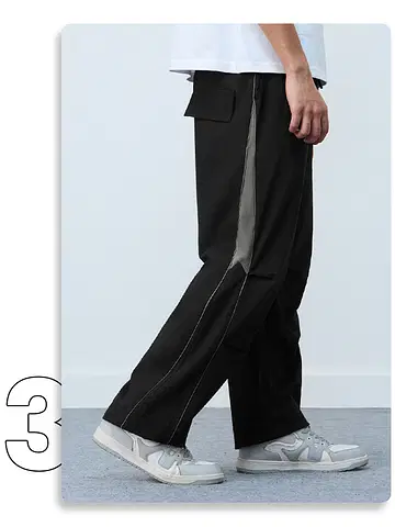 Parachute Pants: Fossil Grey undefined Online