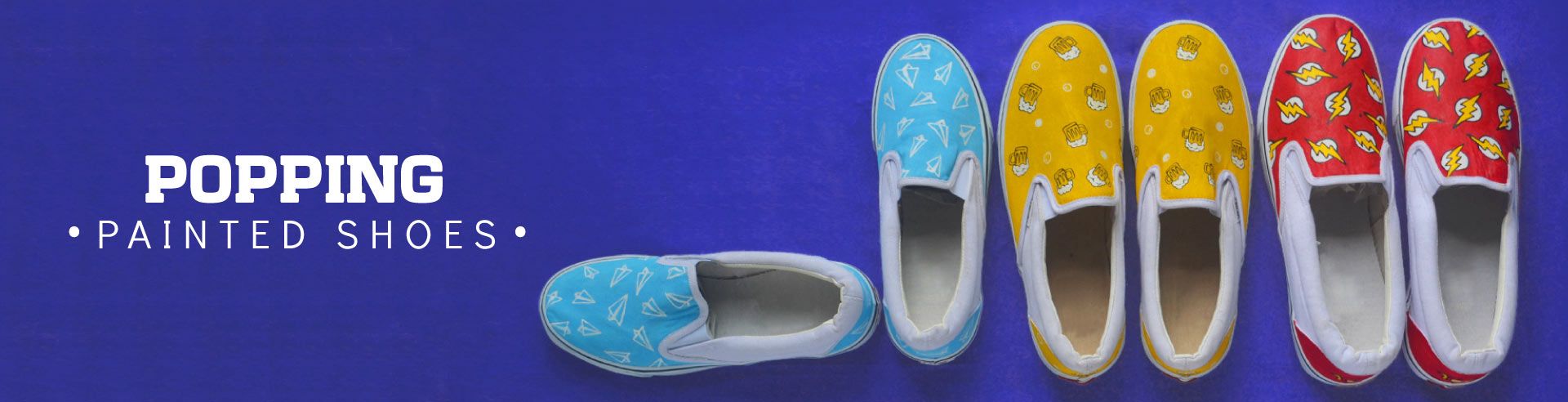 cool painted shoes