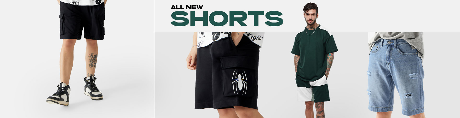 Men's Sweatshorts - Gym Shorts, Buy Shorts for Men Online at The Souled ...