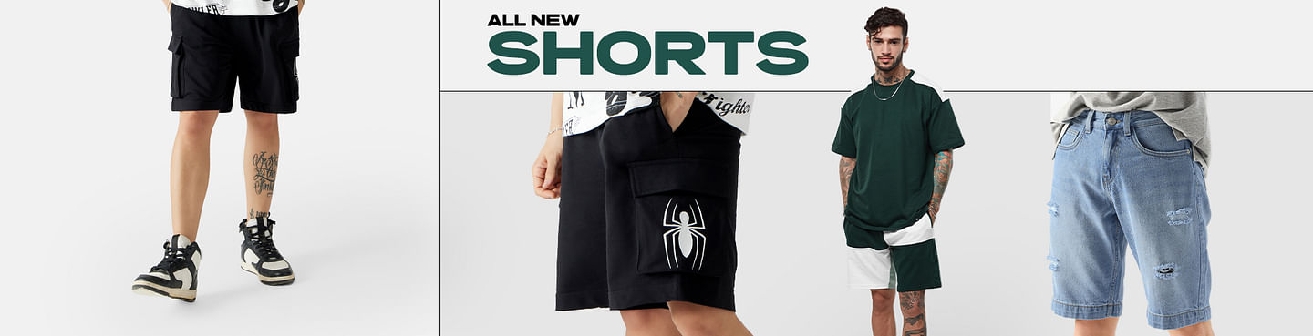 Men's Sweatshorts - Gym Shorts, Buy Shorts for Men Online at The Souled ...