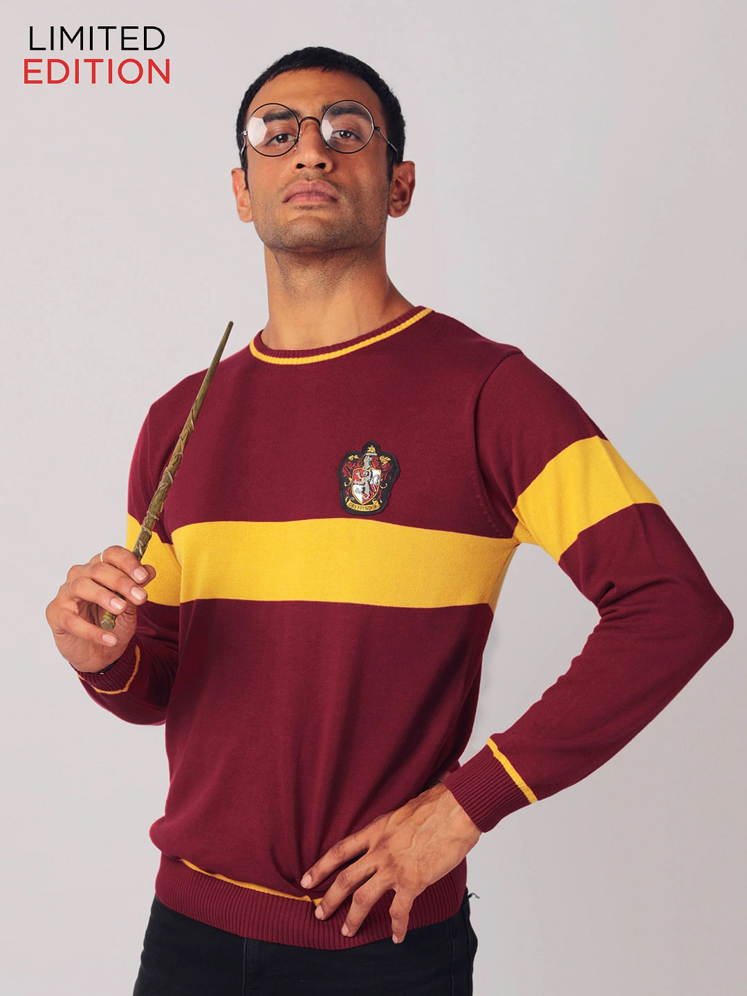 gryffindor knit sweater