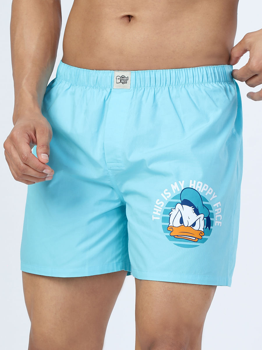 Buy Donald Duck: My Happy Face Boxer Shorts online at The Souled Store.