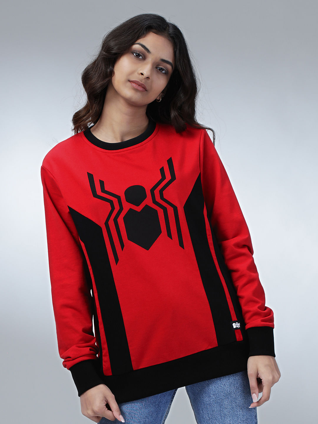spider man web crawler full sleeve t shirt