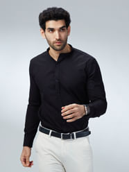 Buy Solid Black Shirts Online At The Souled Store Buy Solid Black Shirts Online At The Souled Store