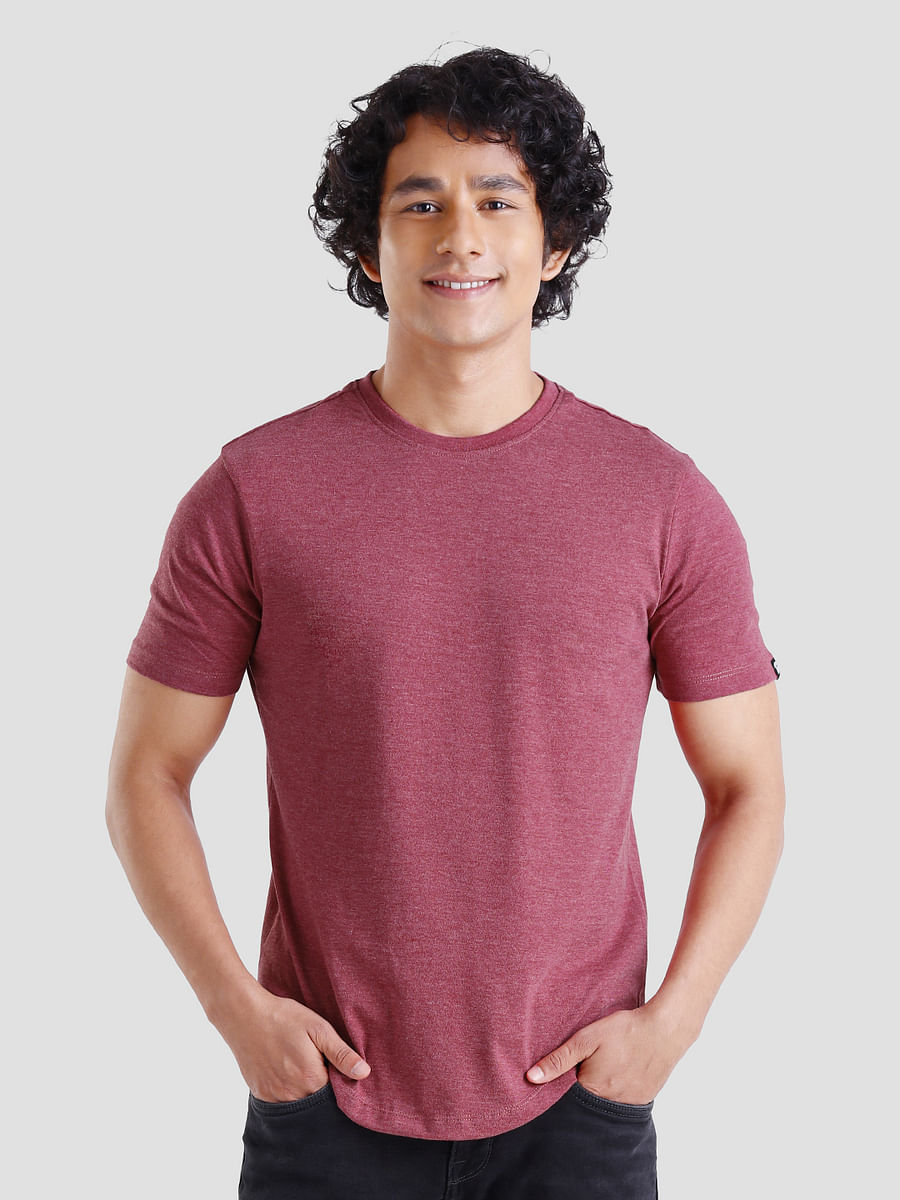 men drop cut shirt