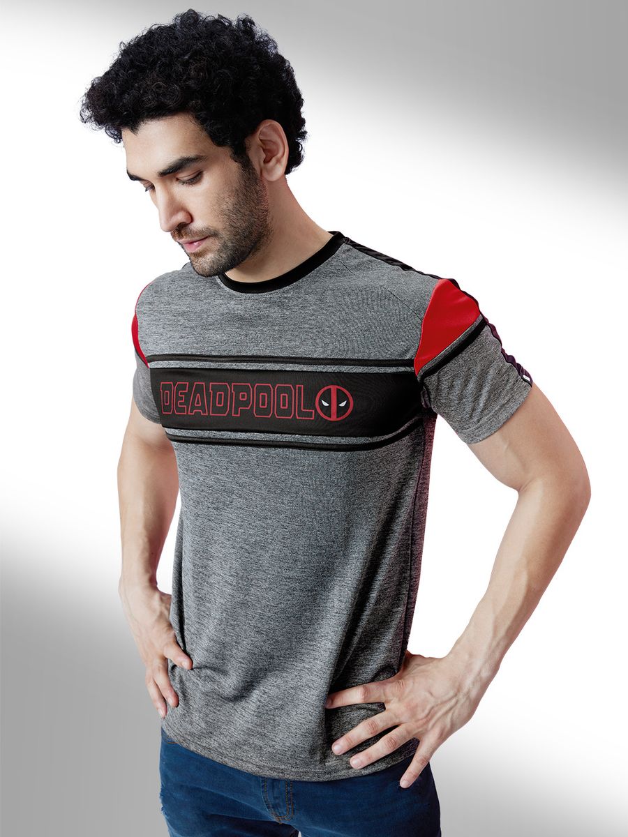 Buy Deadpool No Mercy (Active Wear) TShirts online at Buy Deadpool No Mercy (Active Wear) TShirts online at