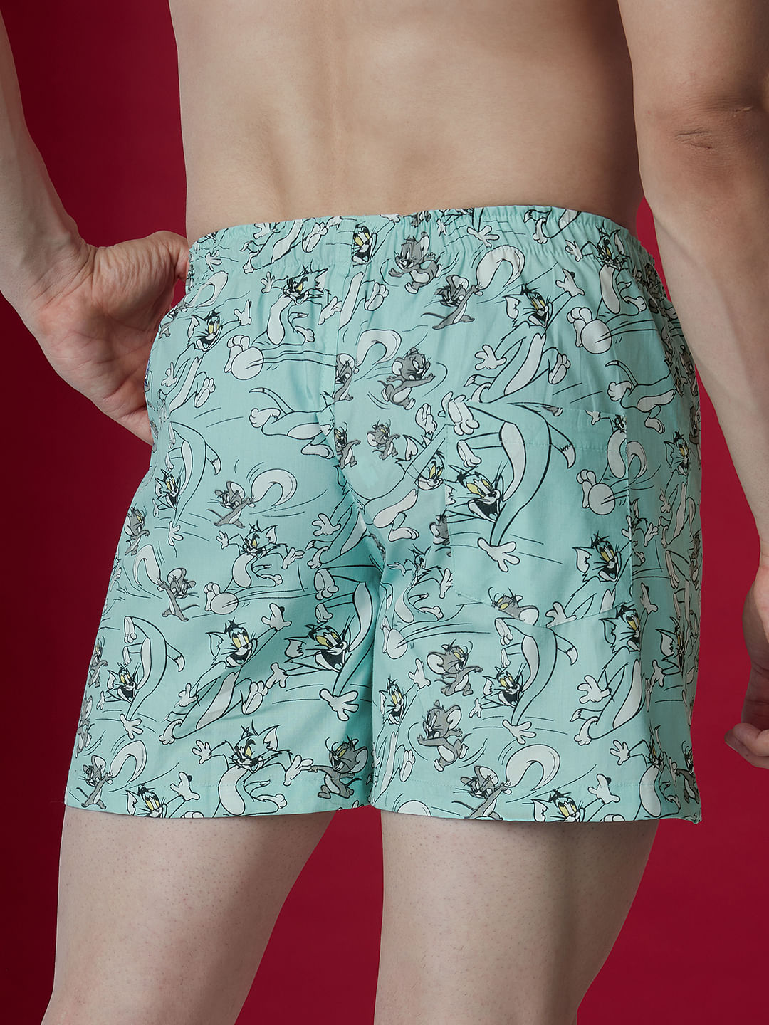 Buy Tom And Jerry: Pattern Boxer Shorts online at The Souled Store.