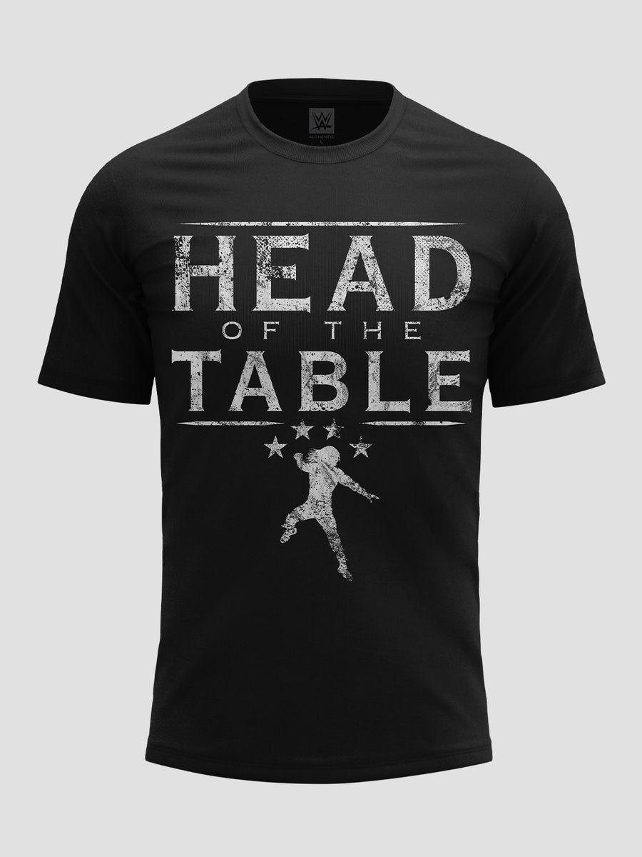 Roman Reigns Authentic Head Of The Table WWE T-shirt