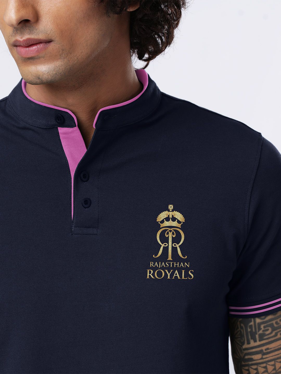 Buy Rajasthan Royals Official Polo Online.