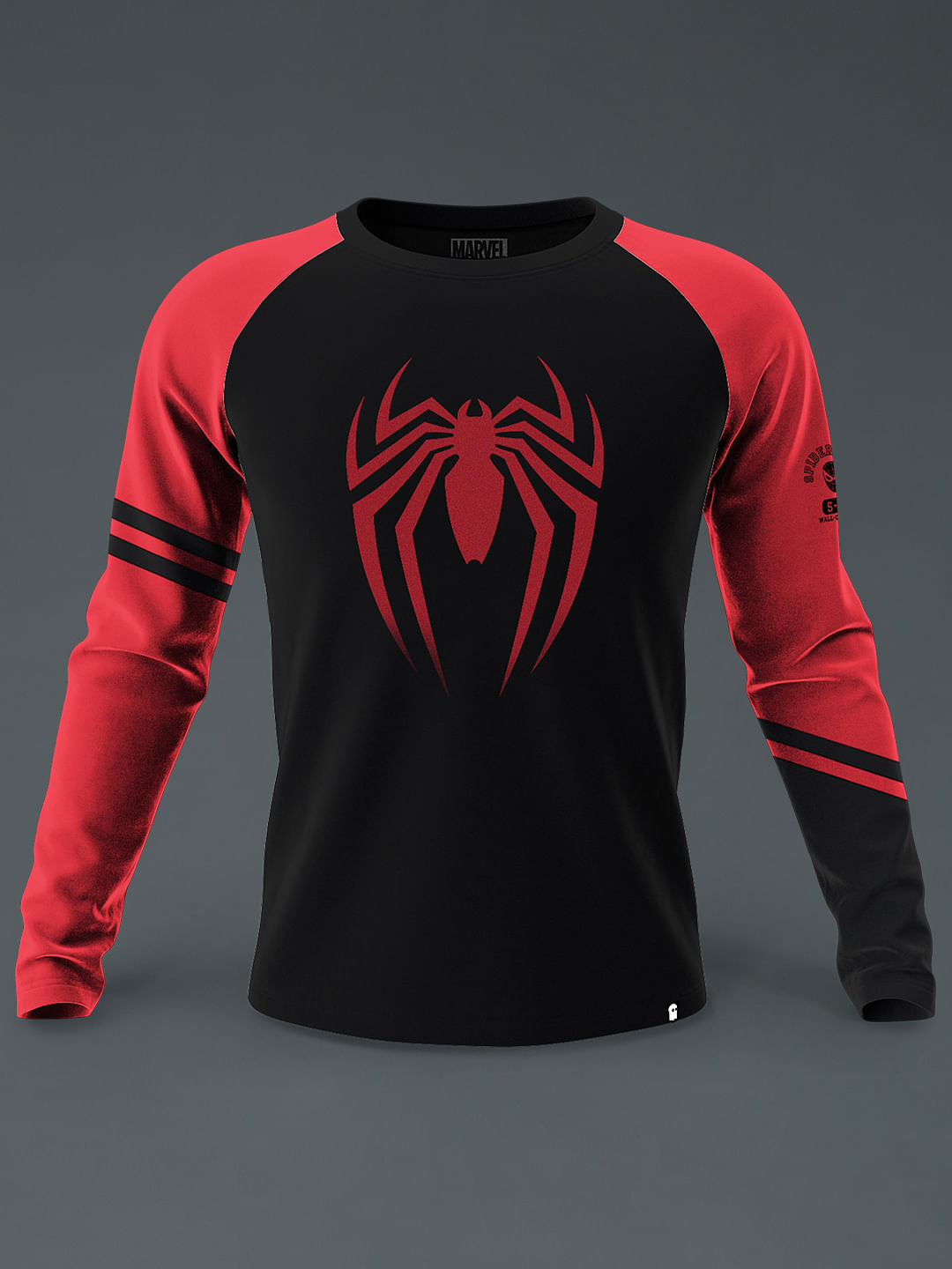 Buy Spider-Man: Web Crawler Full Sleeve T-shirts online at The Souled Store.
