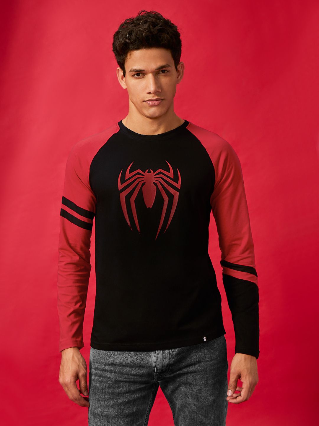 spider man web crawler t shirt
