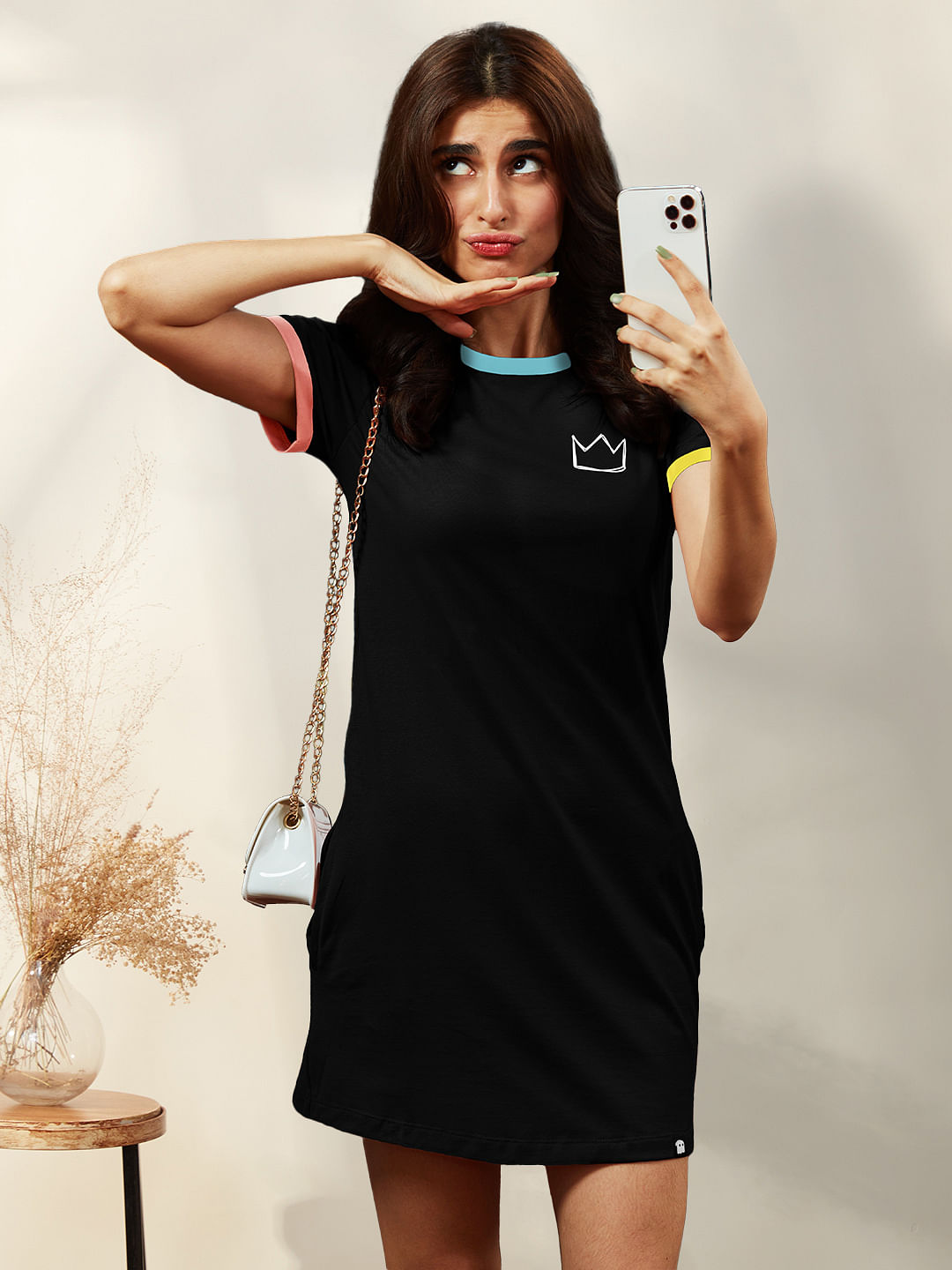 ladies t shirt dress uk