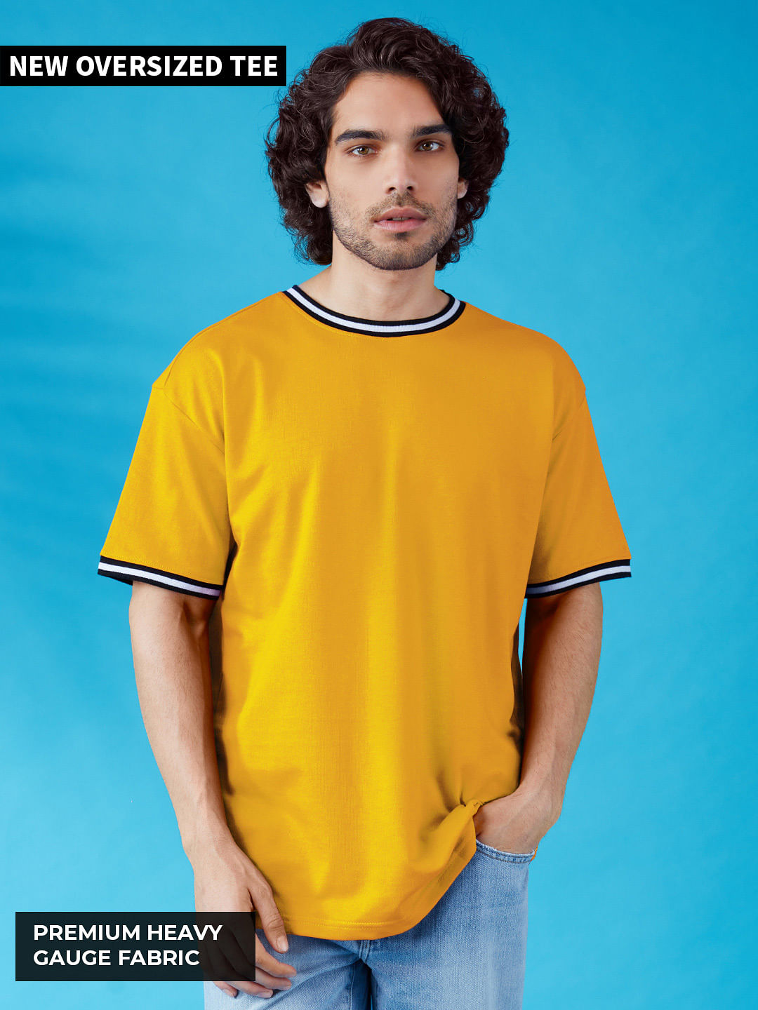 oversized yellow shirt