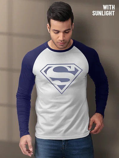 Hertog Verward Site lijn Buy Superman: Logo (Solar Activated) Full Sleeve T-shirts online at The  Souled Store.