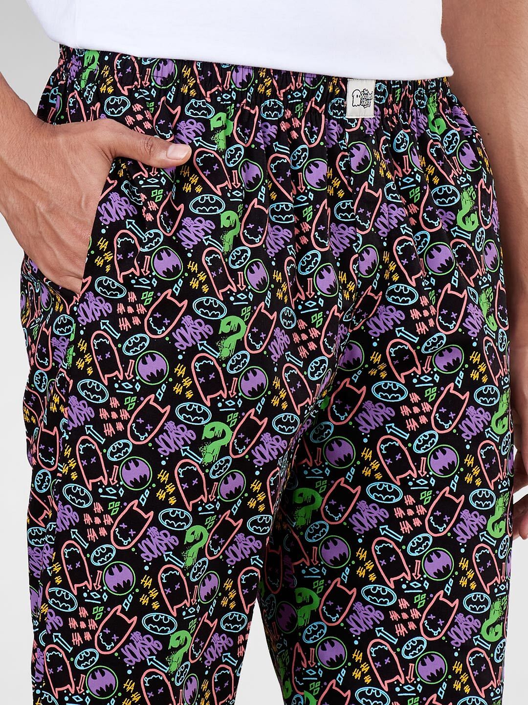 Mens joker pajamas hot sale