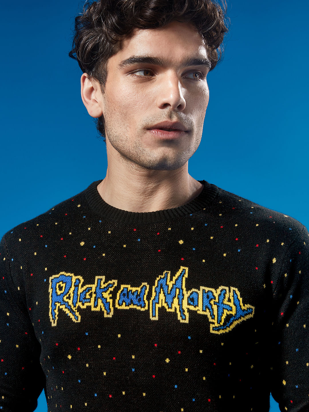 NEW & OFFICIAL! Rick And Morty 'Spaceship' Crew Neck Sweatshirt