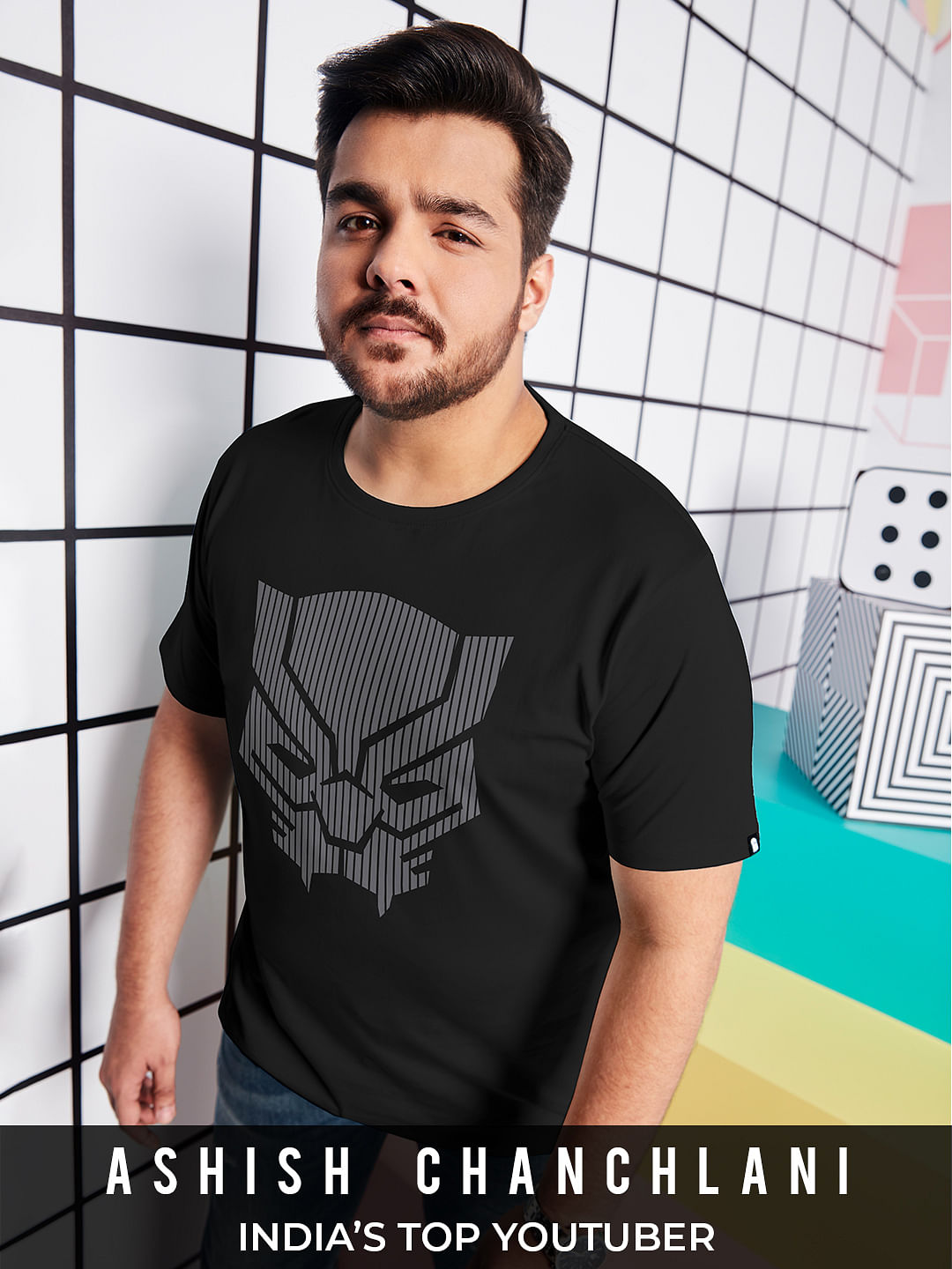 Buy Marvel Black Panther Logo T Shirts Official Merchandise Online At