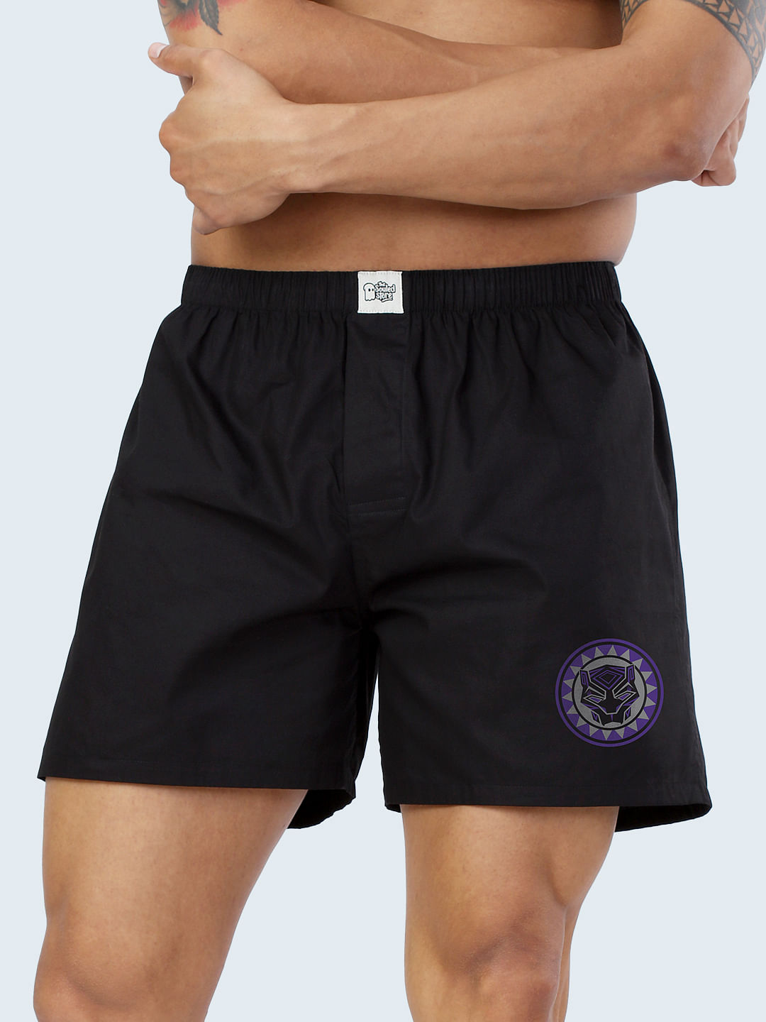 Buy Black Panther Power Boxer Shorts Online at The Souled Store