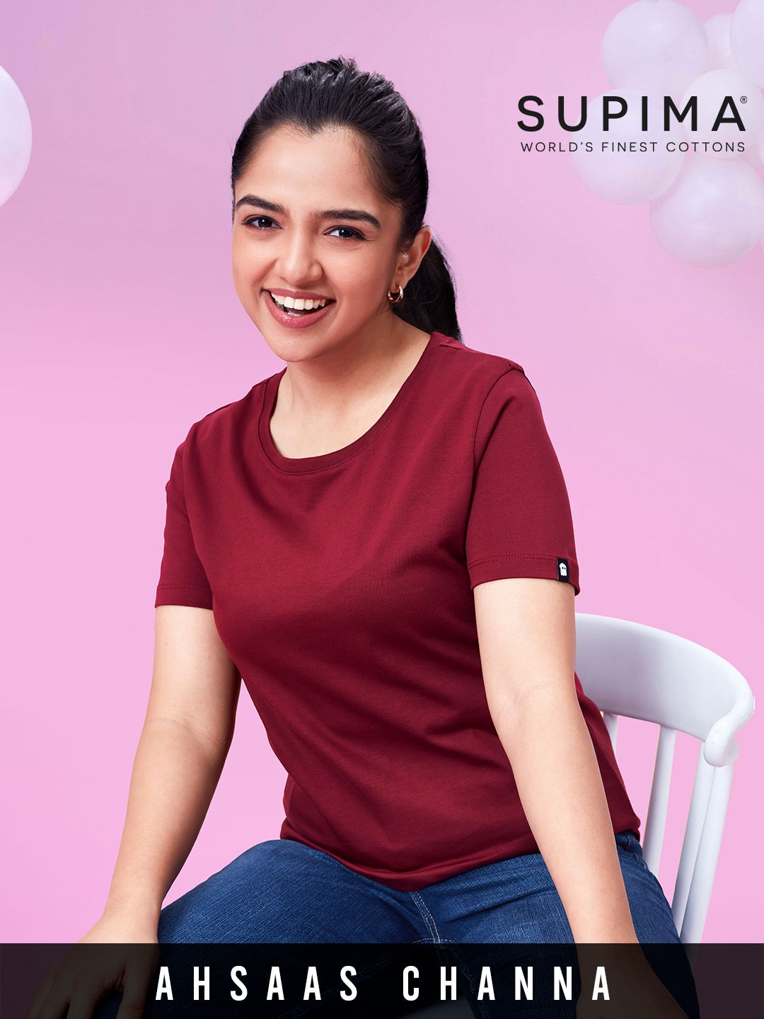 Buy Women s Supima Lavender T shirt Online