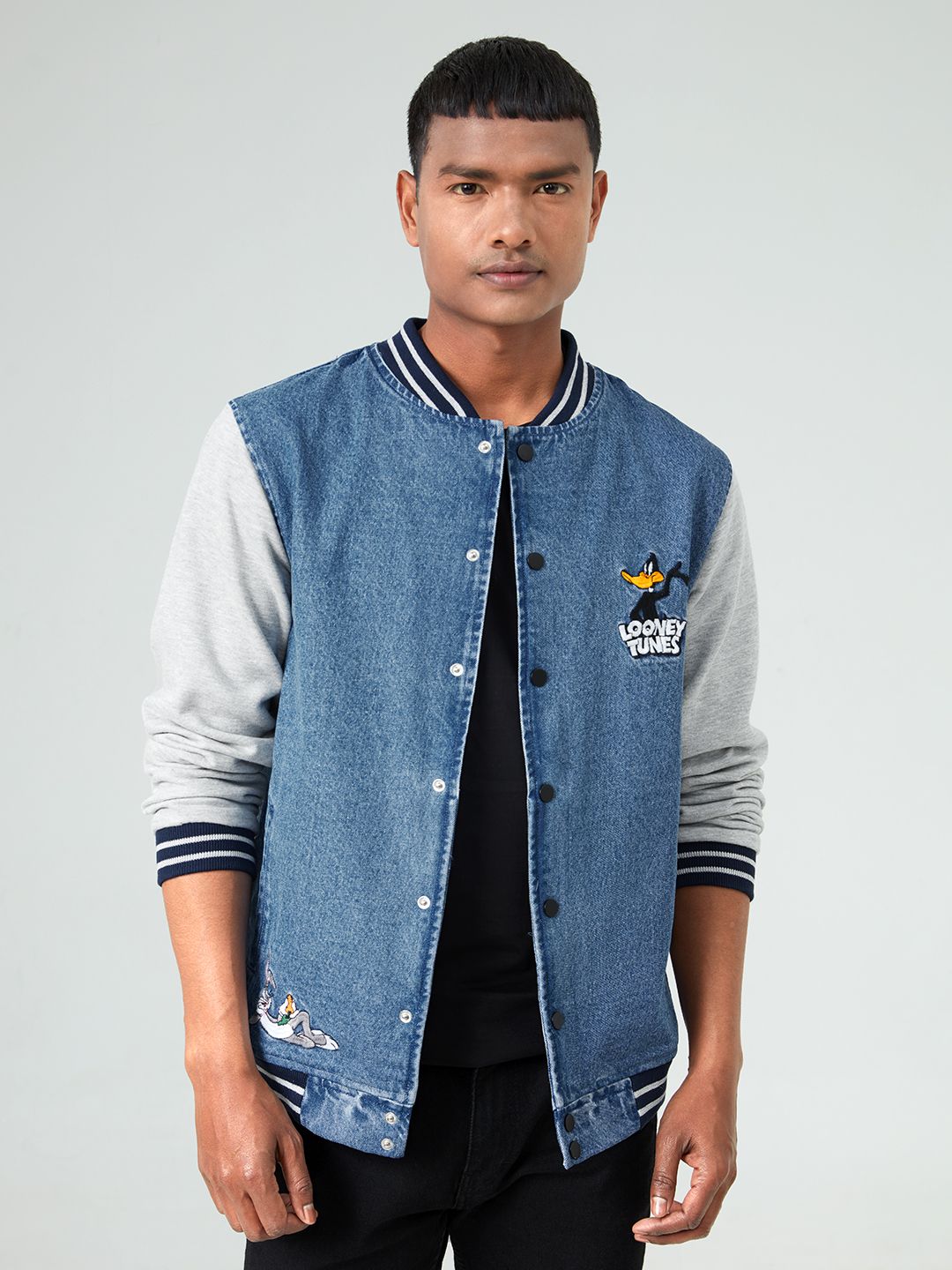 Folks Mens Denim Jacket 