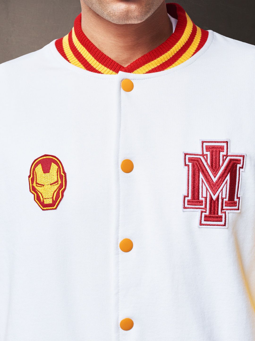 Buy Official IronMan Varsity Jacket Mens Jacket Online