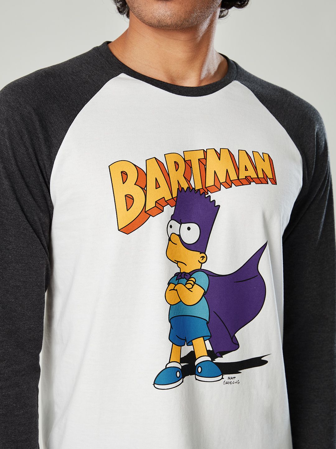 Buy The Simpsons Bartman Full Sleeve T 