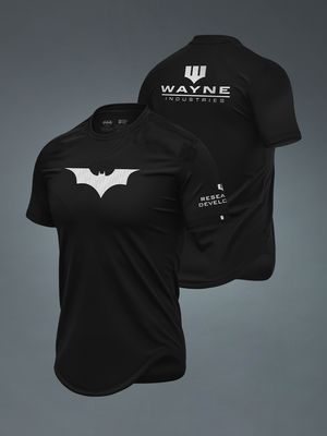Batman: Wayne Industries Drop Cut T-Shirts Online