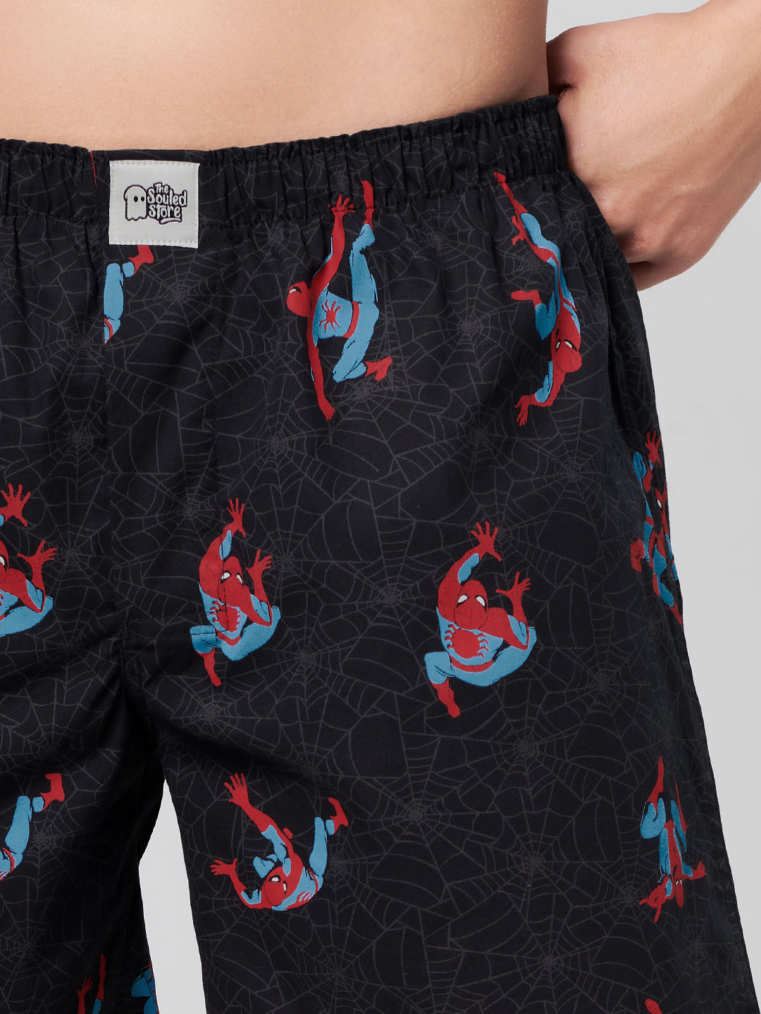 Buy Spider Man Spin The Web Boxer Shorts Online.