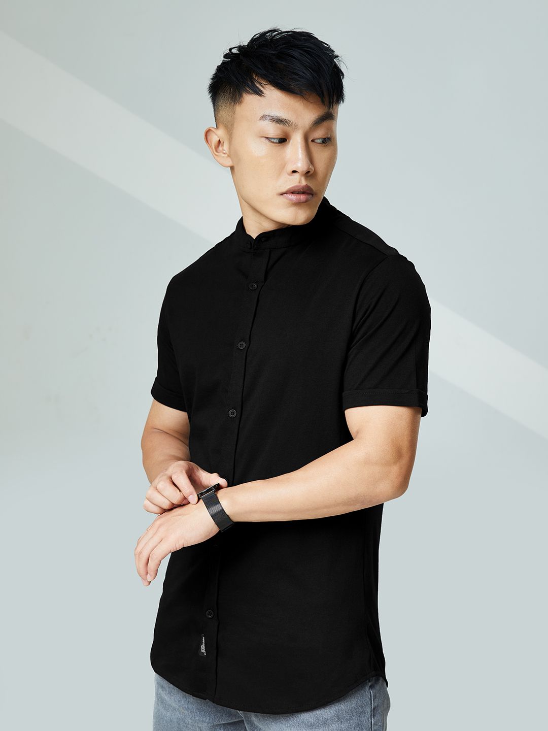 Solids: Black (Knit Shirt) Knit Shirts price