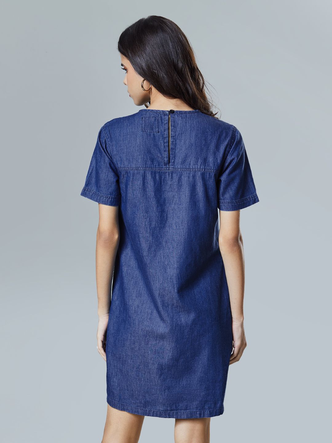 Buy Denim Perfectly Pretty Women Shirt Dress Online