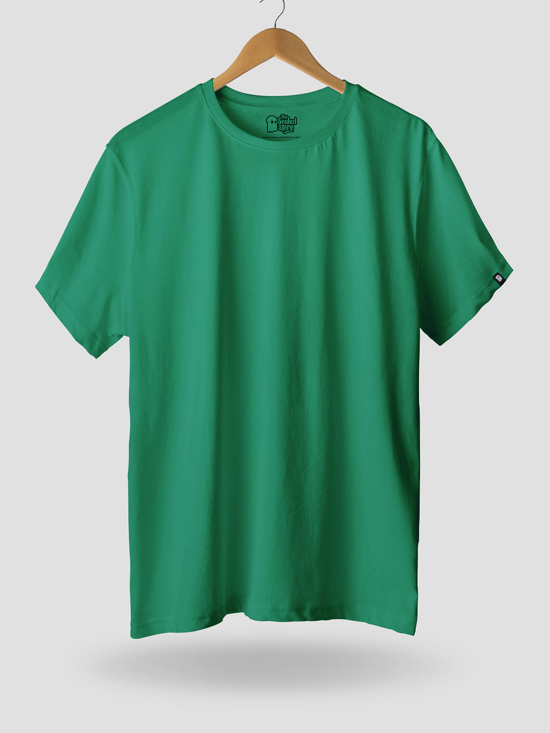 Buy Solids: Leafy Green Half Sleeve T-Shirts online at The Souled Store.
