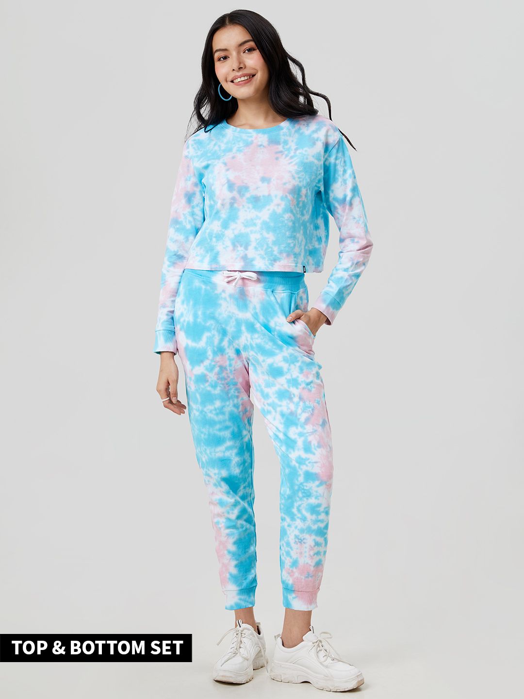 Buy Tie Dye Rainbow Women Co-ord Sets 