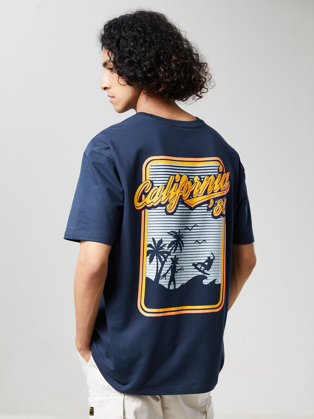 Buy Stranger Things: California 86 Oversized T-shirt Online
