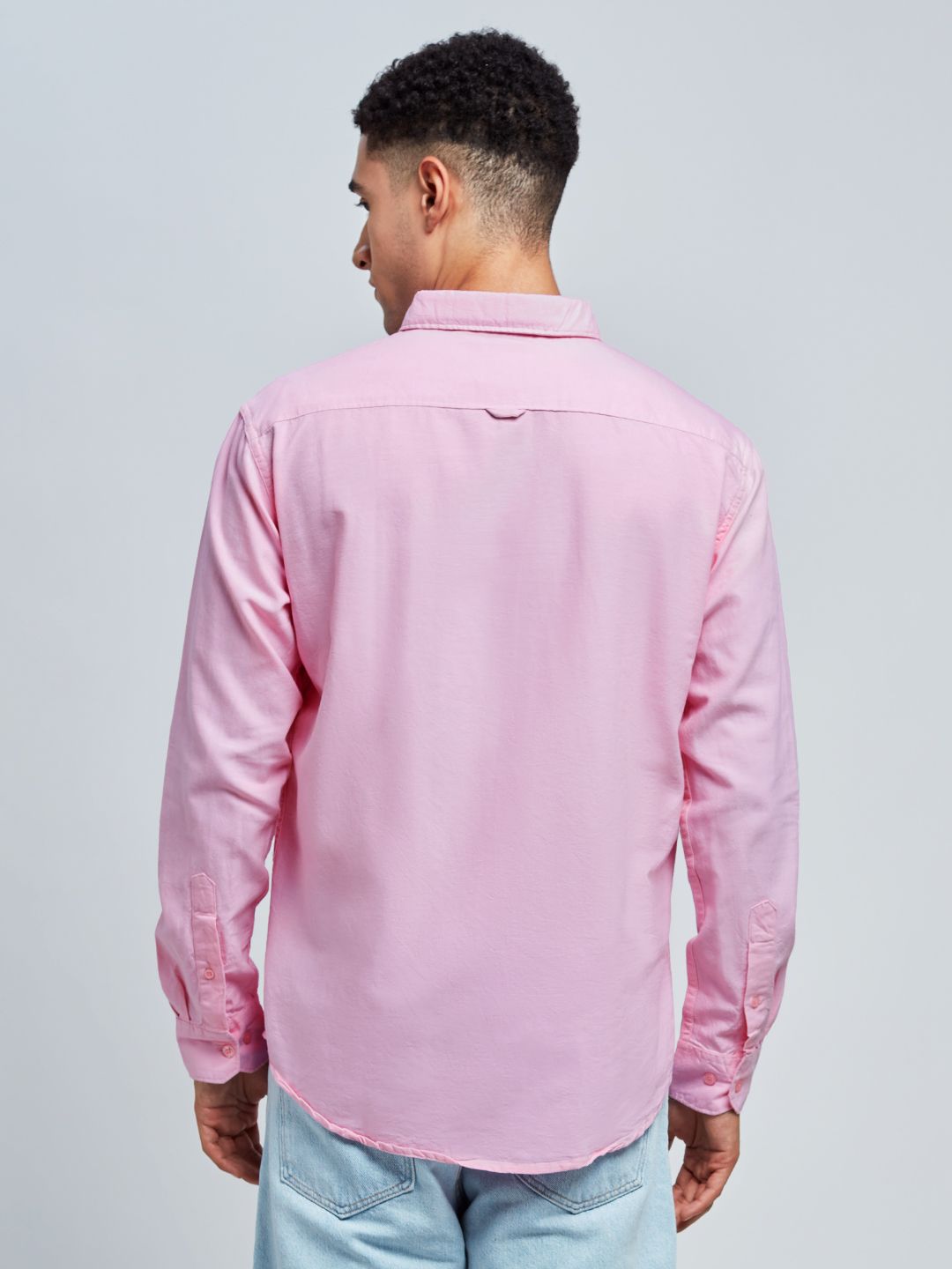Buy Oxford Shirt Pink Men's Shirt Online