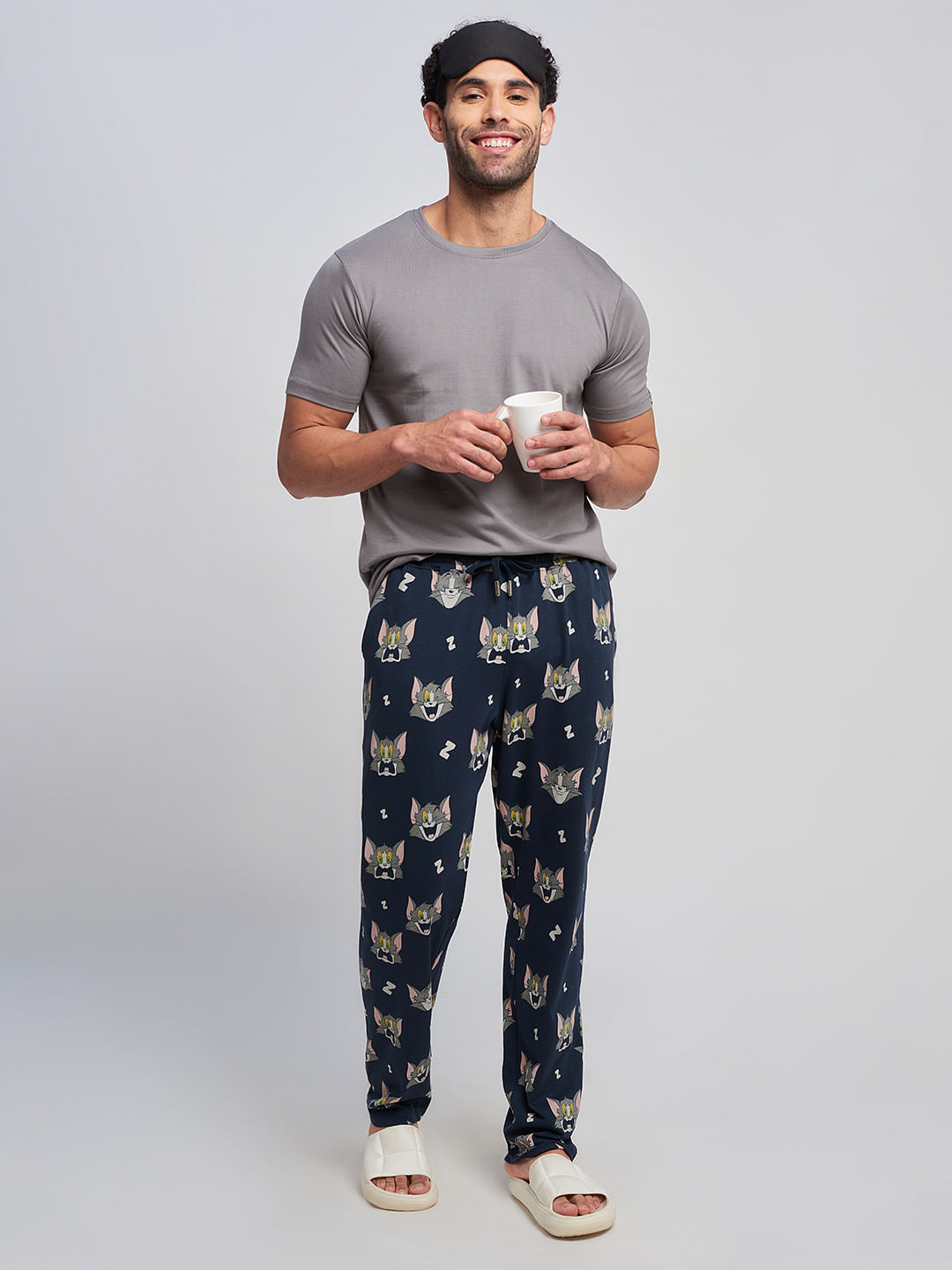 Buy Tom And Jerry Dont Wake Me Up Men Pajamas Online 