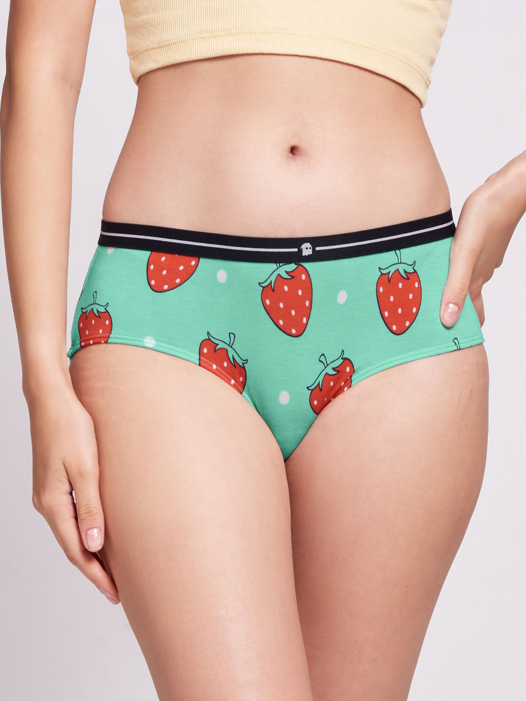 Buy Sparkling Strawberries Women Hipster Underwear Online