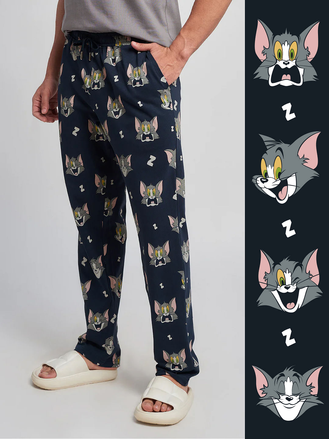 Buy Tom And Jerry Don T Wake Me Up Men Pajamas Online
