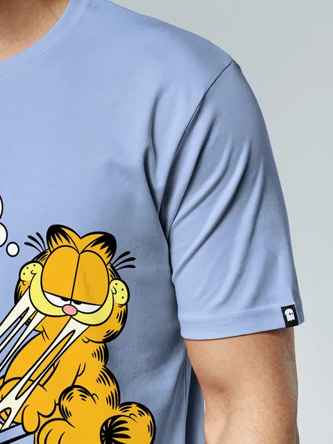 Buy Garfield Lasagna Half Sleeve T-shirts Online