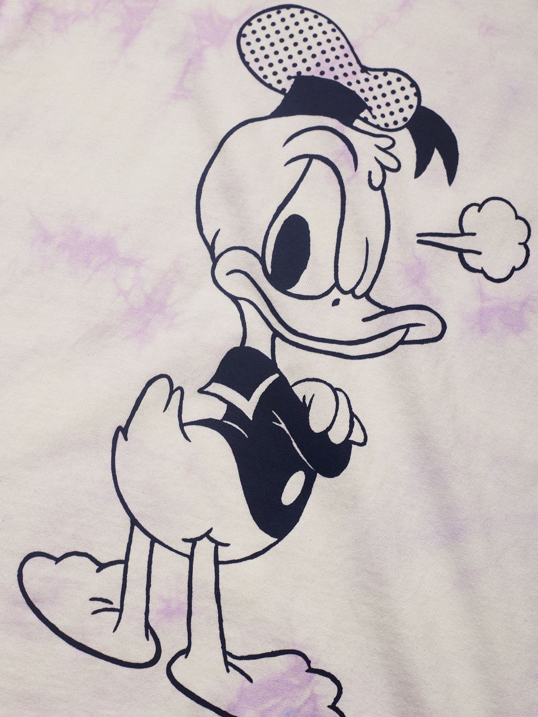 Buy Donald Duck Tie Dye Girls Oversized TShirts Online