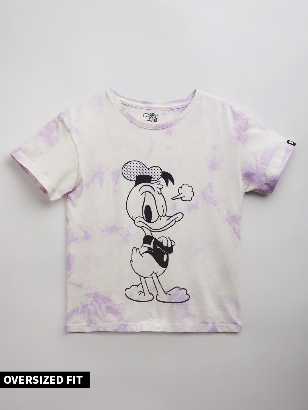 Buy Donald Duck Tie Dye Girls Oversized TShirts Online