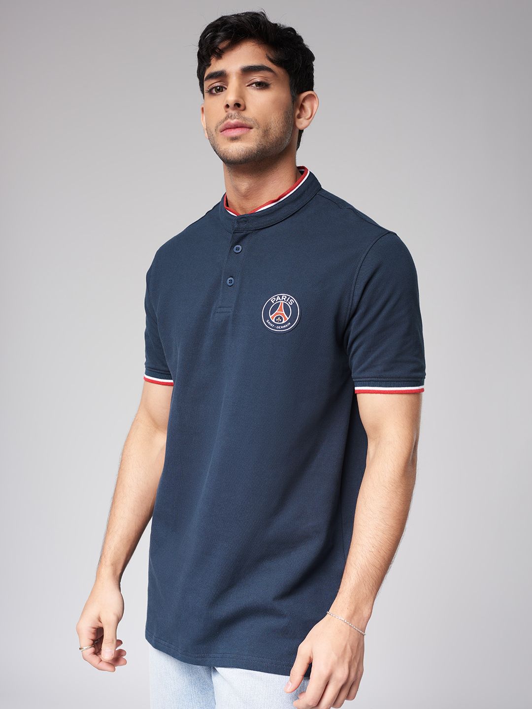 Buy PSG Team Polo Mandarin Polo Online.