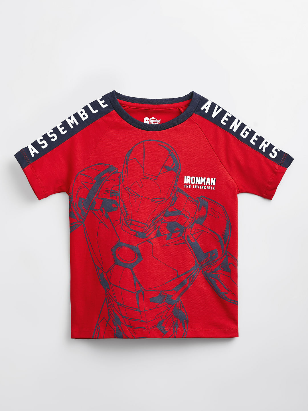 Marvel Avengers Boys Tie-Dye Short Sleeve Graphic T-Shirt 