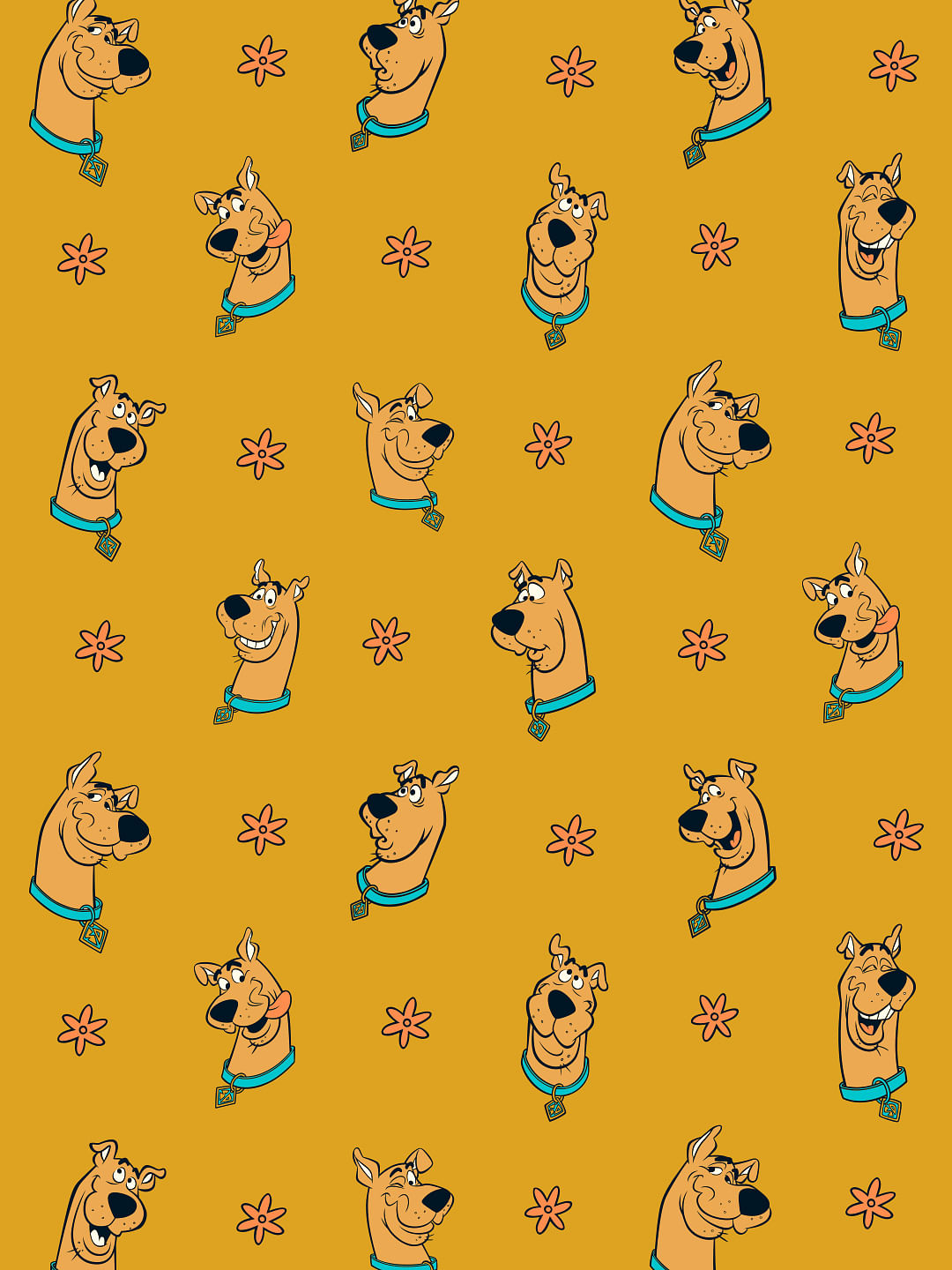 Buy Official Scooby Doo Pattern Crop Top Online