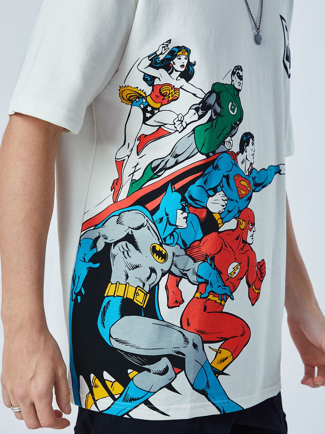 Buy DC: Justice League Oversized T-shirt Online