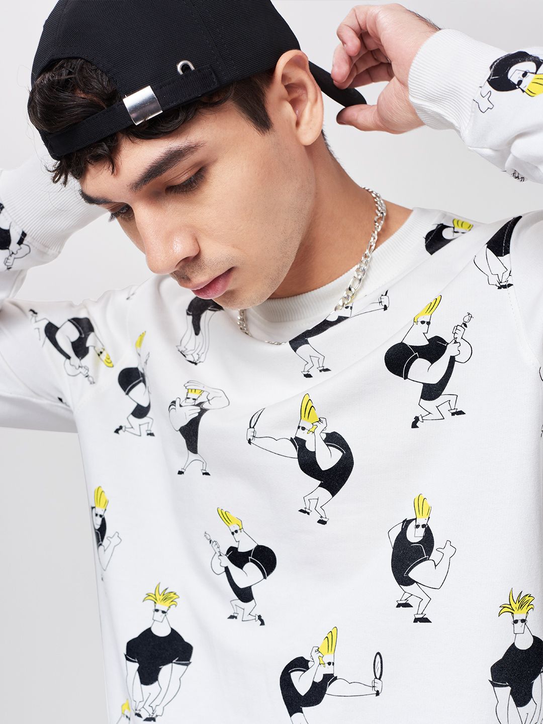 Johnny Bravo: Macho Expressions Sweatshirts Online