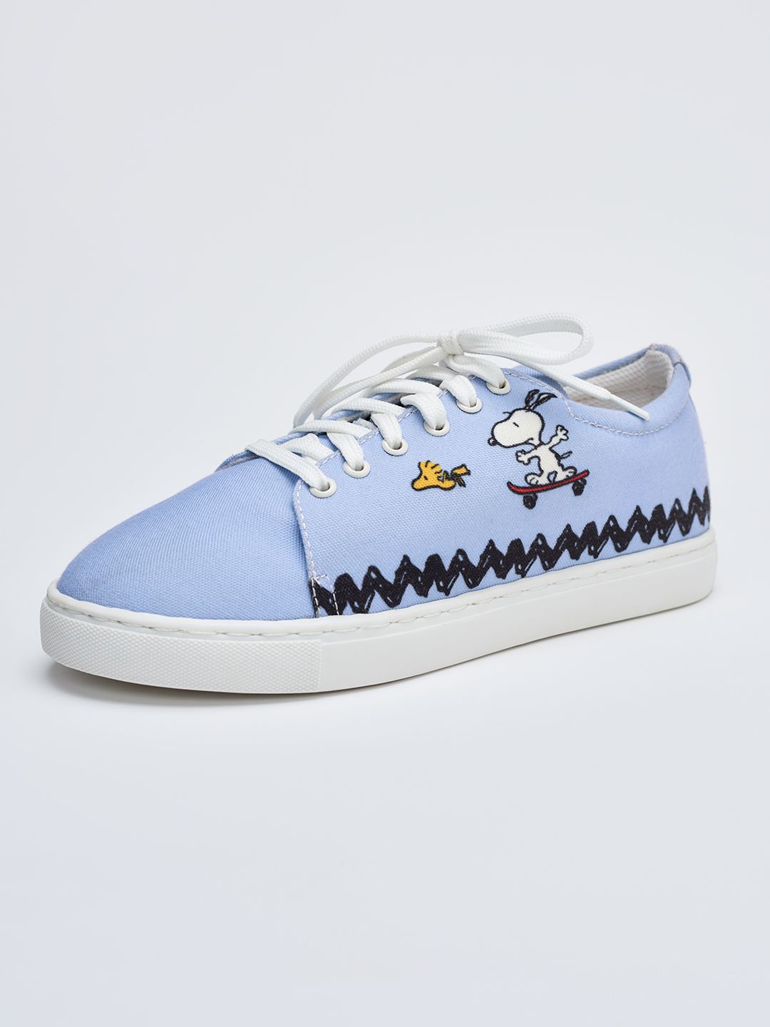 Buy Peanuts Snoopy And Woodstock Women Knitted Shoes Online