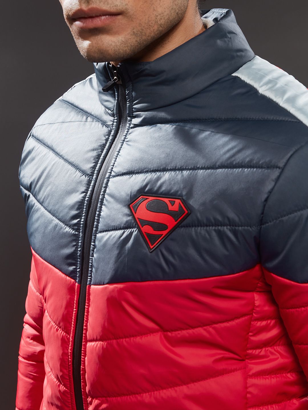 Superman: Logo Men Puffer Jackets online