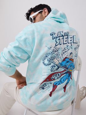 Sweat à Capuche Bleu Homme Tommy Hilfiger Reg Street